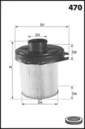 LUCAS FILTERS lfaf106 -  Воздушный фильтр